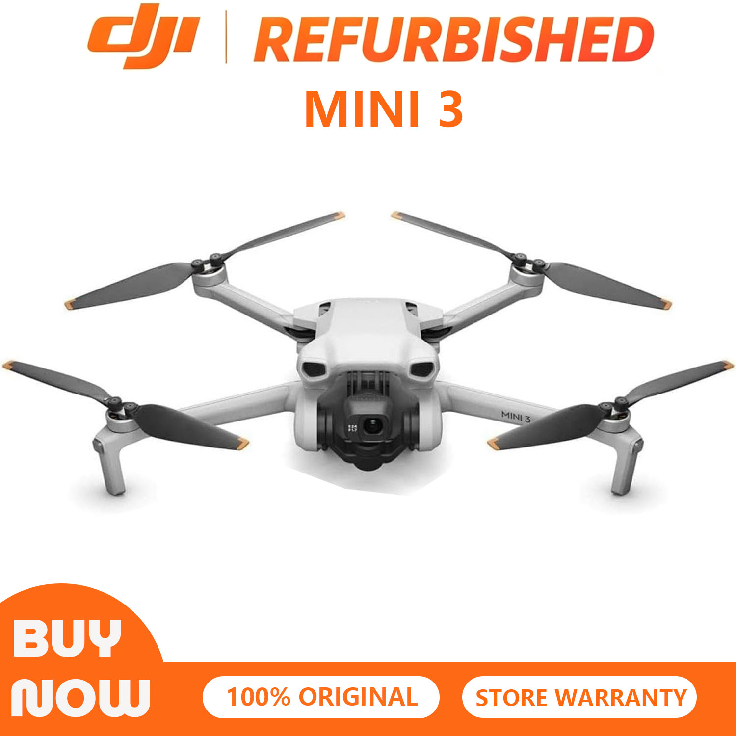 Refurbished Used DJI Mini 3 Dr - đánh giá và giá Drone Gimbal 3 Axis