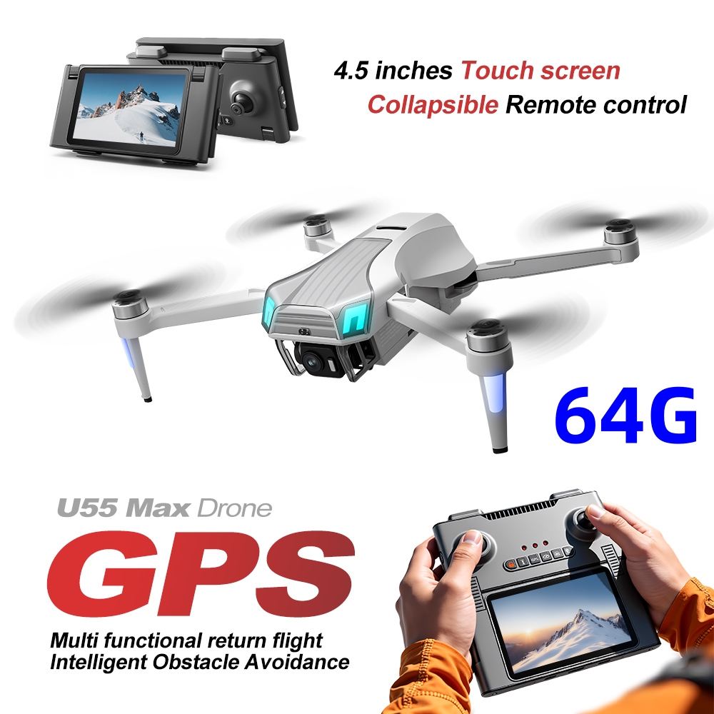 NCZOBOE U55 Profesional GPS Dr - đánh giá và giá Drone Gimbal 2 Axis