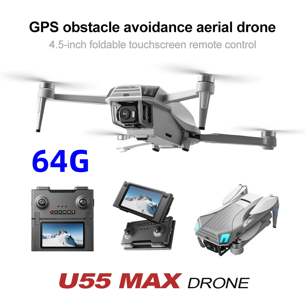 NCZOBOE U55 Profesional GPS Dr - đánh giá và giá Drone Gimbal 2 Axis
