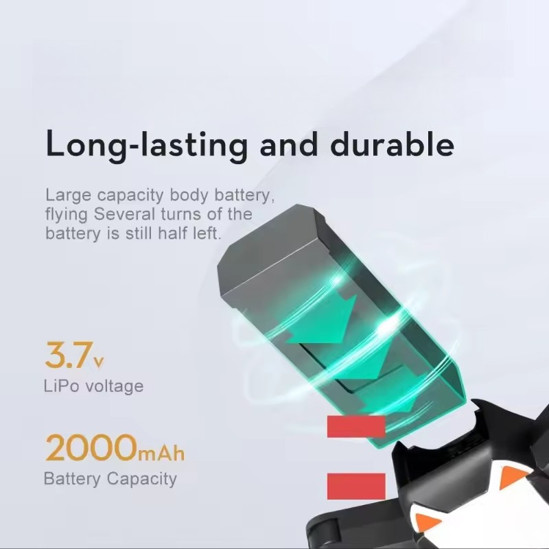 New ZN872868 3.7V 2000mAh for  - đánh giá và giá Eachine Drone E58